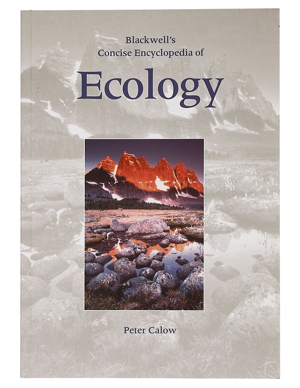 Blackwell's Concise Encyclopedia of Ecology - Peter Calow - Tietokirjat ja oppaat - 10105463683 - 0