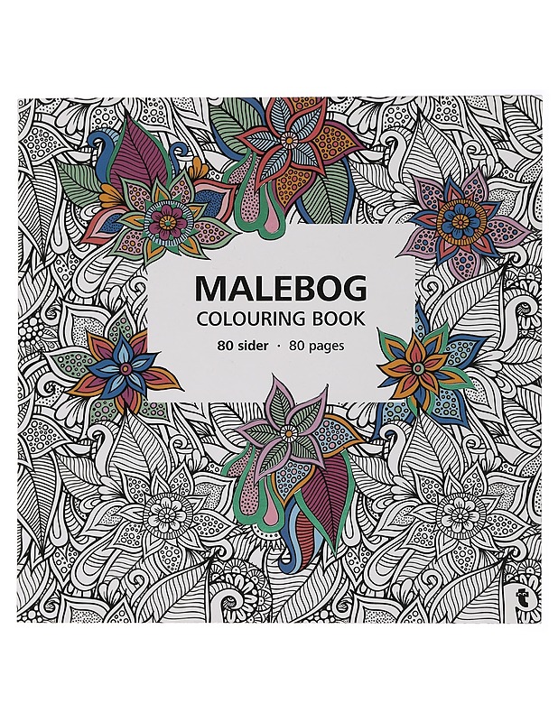 Malebog coloring book - Käsityökirjat - 10105463709 - 0