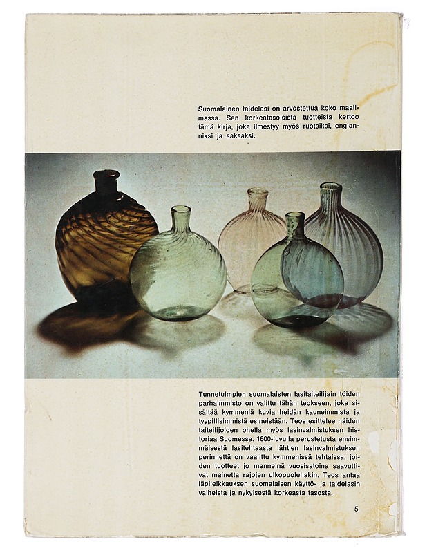 Suomalainen lasi - Niilonen, Kerttu - Tietokirjat ja oppaat - 10105463719 - 1