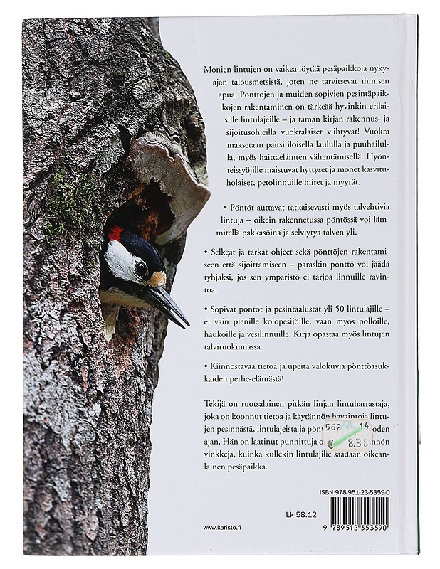 Linnunpöntöt ja niiden asukkaat - Bolund, Lennart - Tietokirjat ja oppaat - 10105463722 - 1