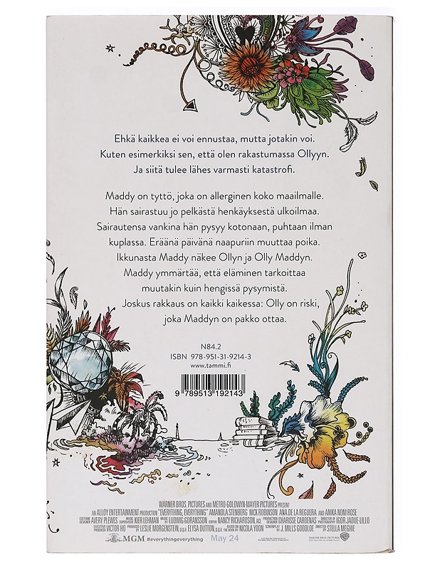 Kaikki kaikessa - Yoon, Nicola - Nuorten kirjat - 10105463728 - 1