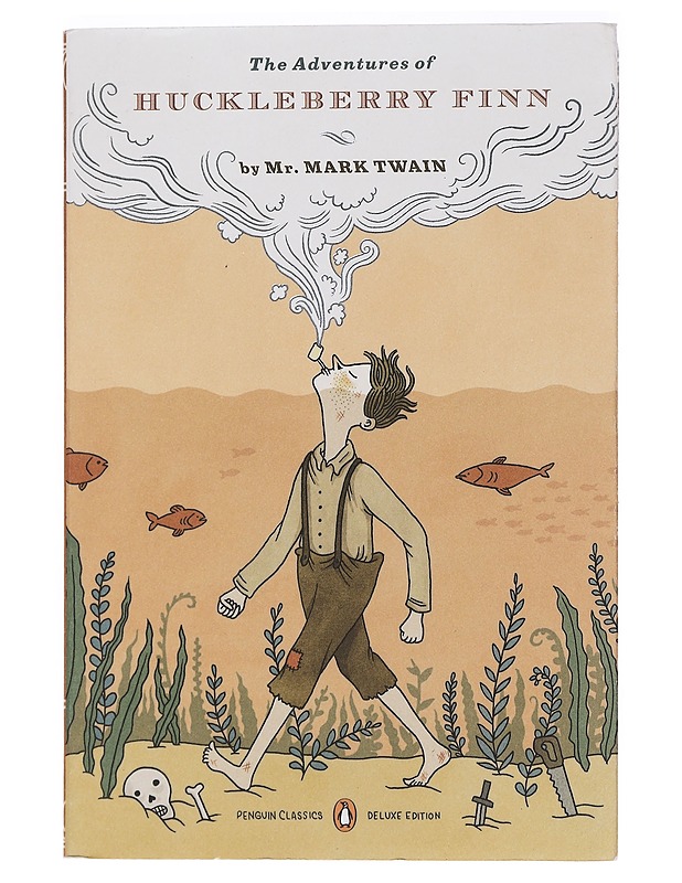 The Adventures of Huckleberry Finn - Twain, Mark - Romaanit ja novellit - 10105463736 - 0