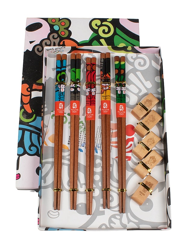 BEIJING 2008 Fuwa syömäpuikkosarja - Aterimet - 10105463748 - 0