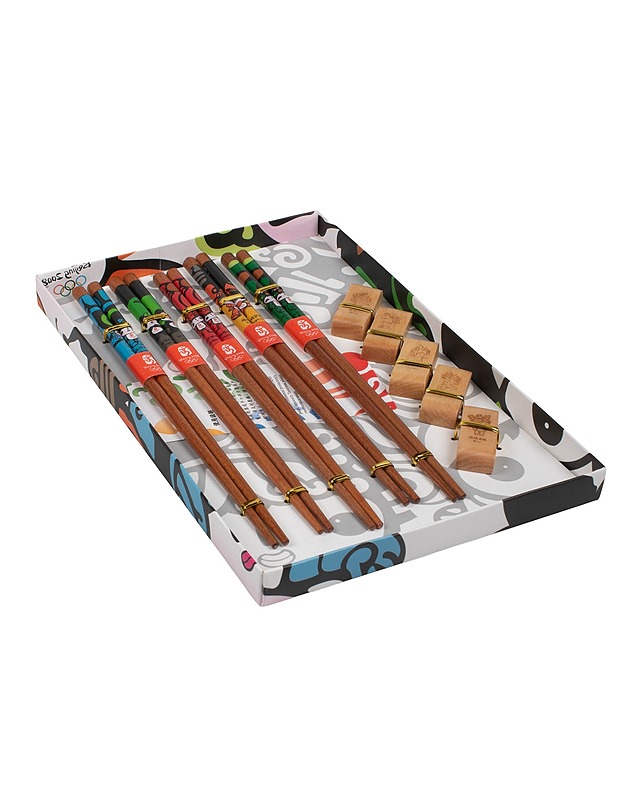 BEIJING 2008 Fuwa syömäpuikkosarja - Aterimet - 10105463748 - 1