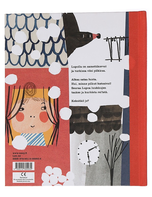Lunta sataa, Lupo! - Király, Réka - Lastenkirjat - 10105463755 - 1