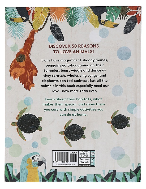 50 Reasons to Love Animals - Barr Catherine - Lastenkirjat - 10105463760 - 1