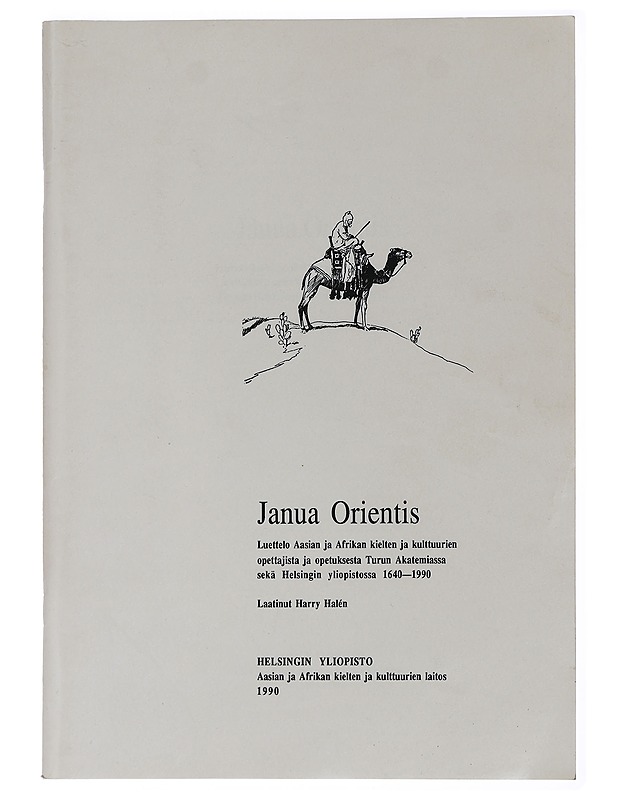 Janua Orientis - Harry Halen - Taide- ja kulttuurikirjat - 10105463764 - 0