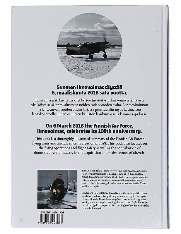 Tehtävä taivaalla : Suomen ilmavoimat 100 vuotta = Finnish Air Force 100 years - Jyrki Laukkanen - Tietokirjat ja oppaat - 10105463769 - 1