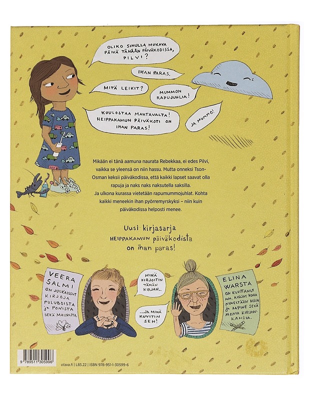 Rebekan rapupäivä - Salmi, Veera - Lastenkirjat - 10105463770 - 1