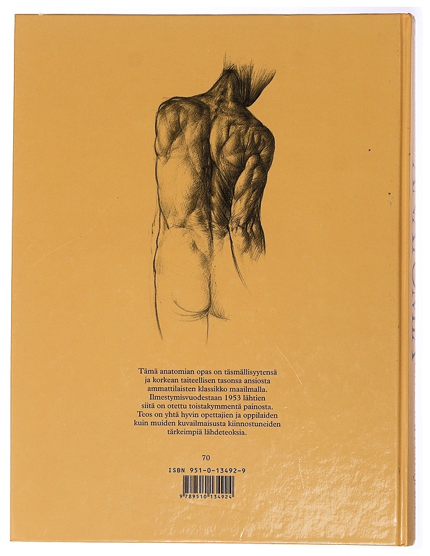 Anatomia : opas taiteilijalle - Barcsay, Jenö - Taide- ja kulttuurikirjat - 10105463779 - 1