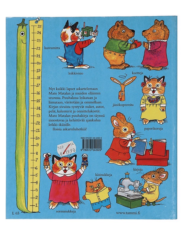 Mato Matalan puuhakirja - Scarry, Richard - Lastenkirjat - 10105463793 - 1