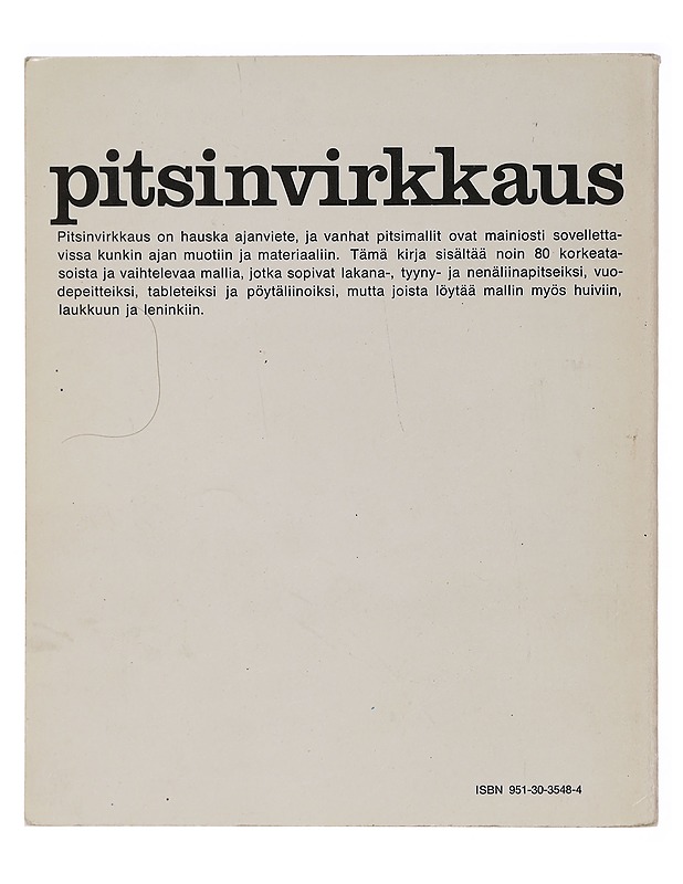 Pitsinvirkkaus - Åstrand, Hildegard - Tietokirjat ja oppaat - 10105463808 - 1