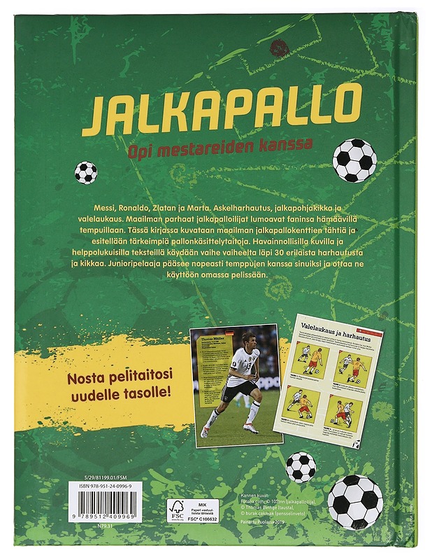 Jalkapallo : opi mestareiden kanssa - Noa, Sandra - Tietokirjat ja oppaat - 10105463811 - 1
