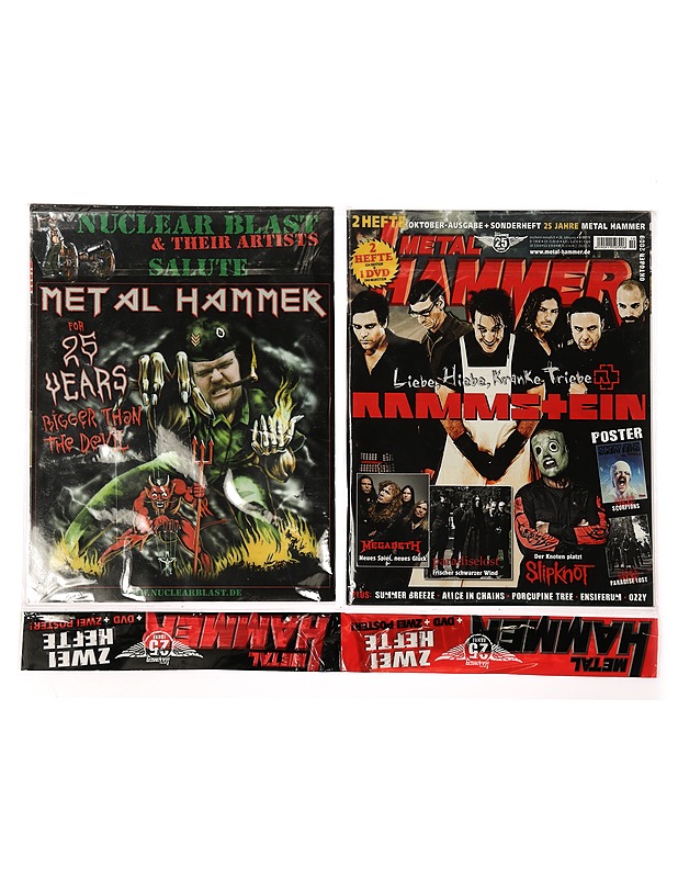 Metal Hammer sonderheft 25 Jahre - Musiikki- ja elokuvakirjat - 10105463828 - 0