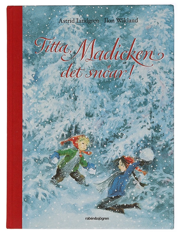 Titta, Madicken det snöar! - Lindgren, Astrid - Lastenkirjat - 10105463827 - 0