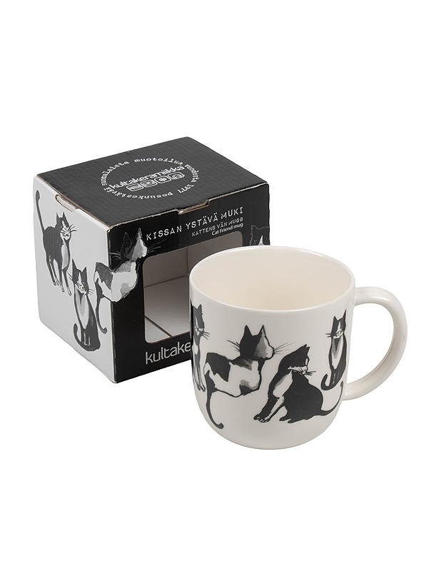 KULTAKERAMIIKKA Kissan Ystävä muki - Mukit ja kahvikupit - 10105463854 - 0