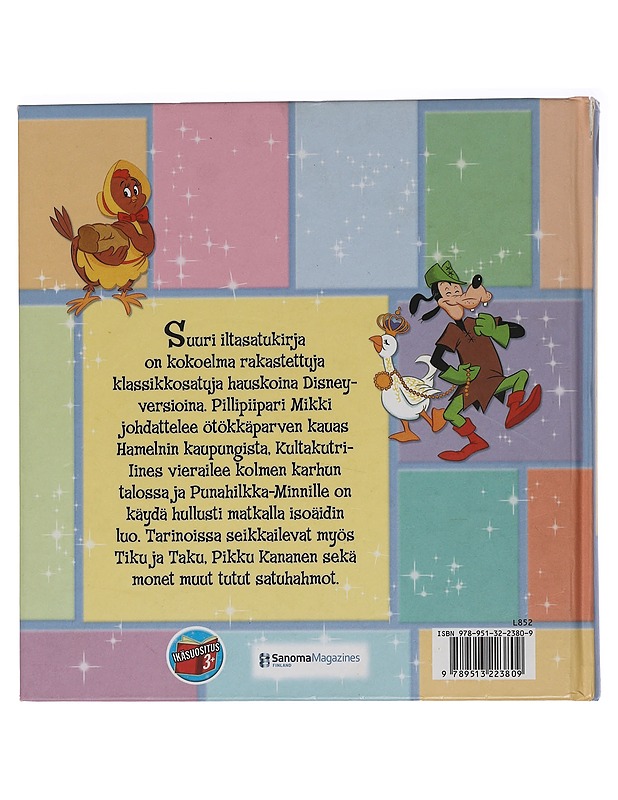 Suuri iltasatukirja - Disney, Walt - Lastenkirjat - 10105463863 - 1