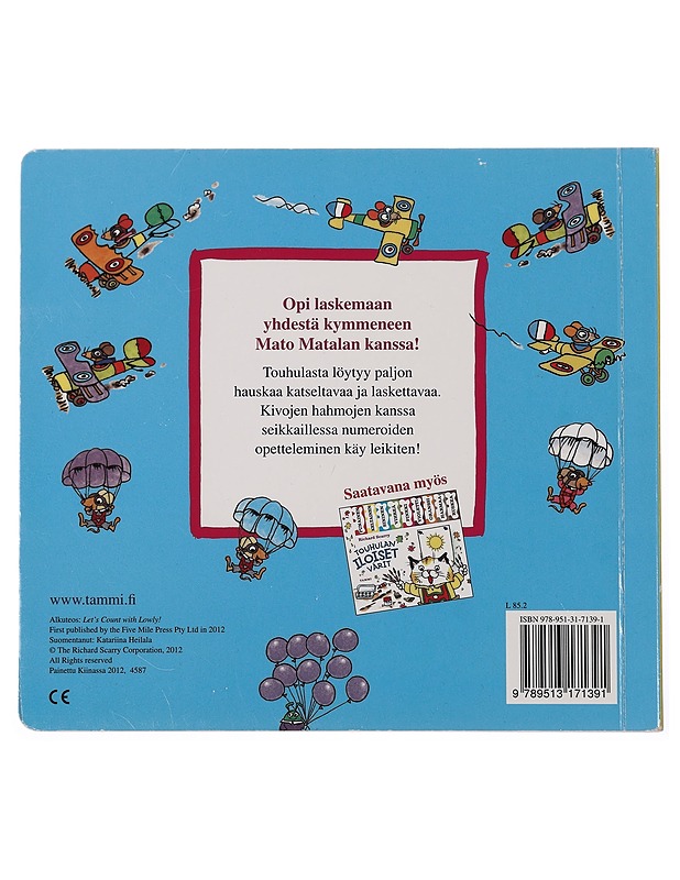 Touhulan iloiset numerot - Scarry, Richard - Lastenkirjat - 10105463878 - 1