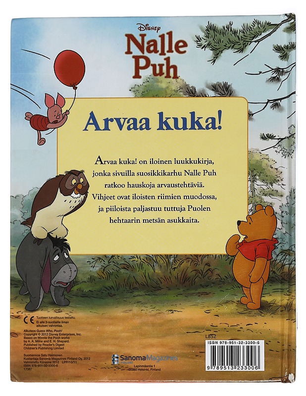 Arvaa kuka! - Heimonen, Satu - Lastenkirjat - 10105463883 - 1