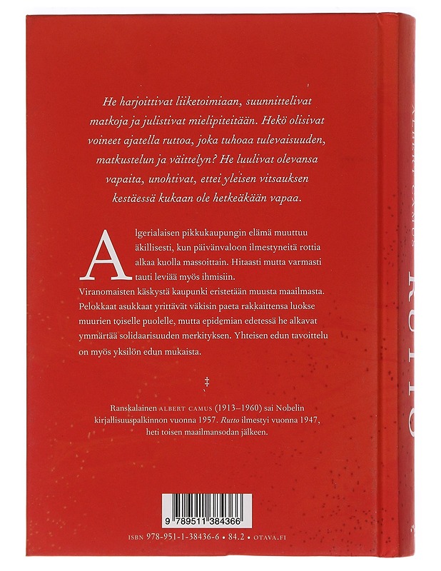 Rutto - Camus, Albert - Kirja lahjaksi - 10105463934 - 1
