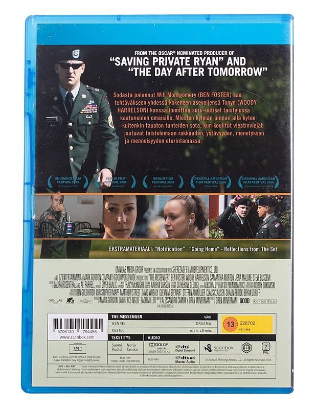 The Messenger - Blu-ray - Blu-ray-levyt - 10105463939 - 1