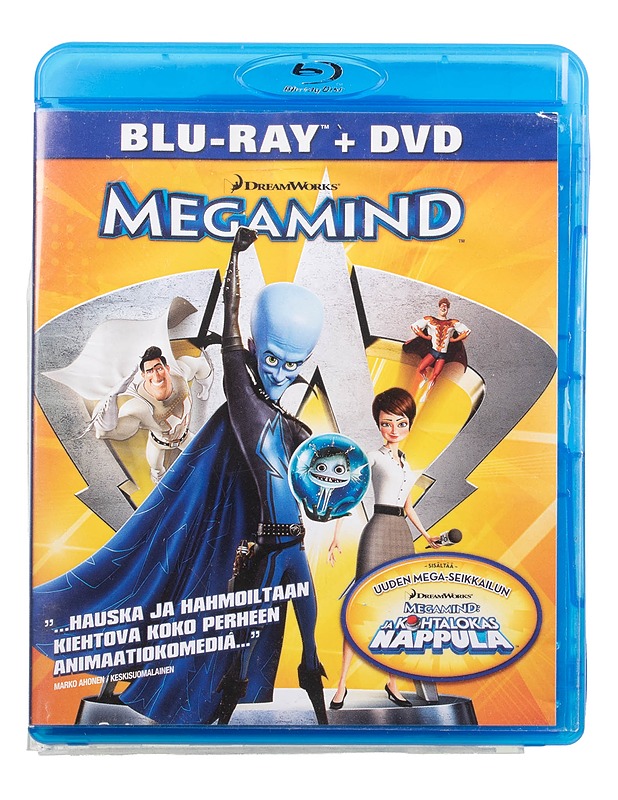 Megamind - Blu-ray + DVD - Blu-ray-levyt - 10105463959 - 0