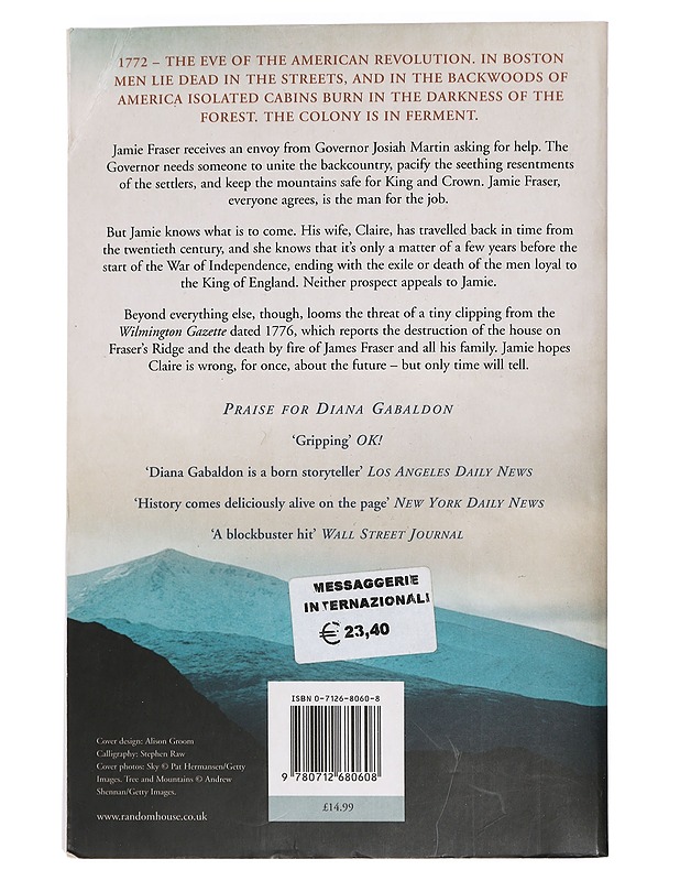 A Breath of Snow and Ashes - Diana Gabaldon - Elämäkerrat ja muistelmat - 10105463981 - 1