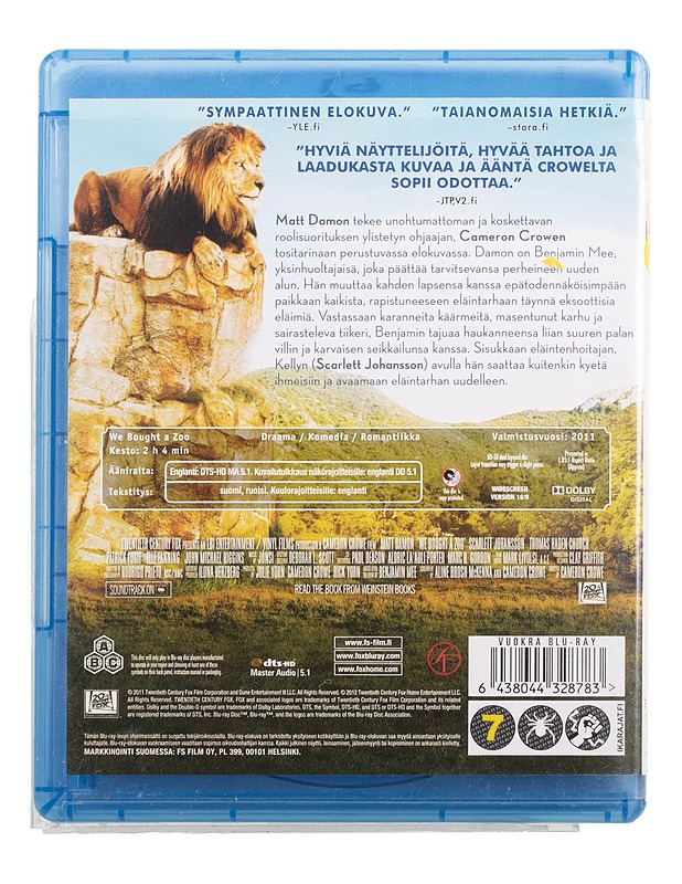 Koti eläintarhassa - Blu-ray - Blu-ray-levyt - 10105463979 - 1