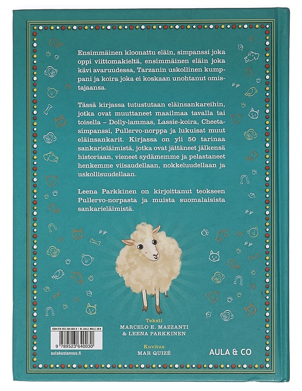 Sankaritarinoita eläimistä jotka muuttivat maailmaa - Marvel, G. L. - Lastenkirjat - 10105463995 - 1