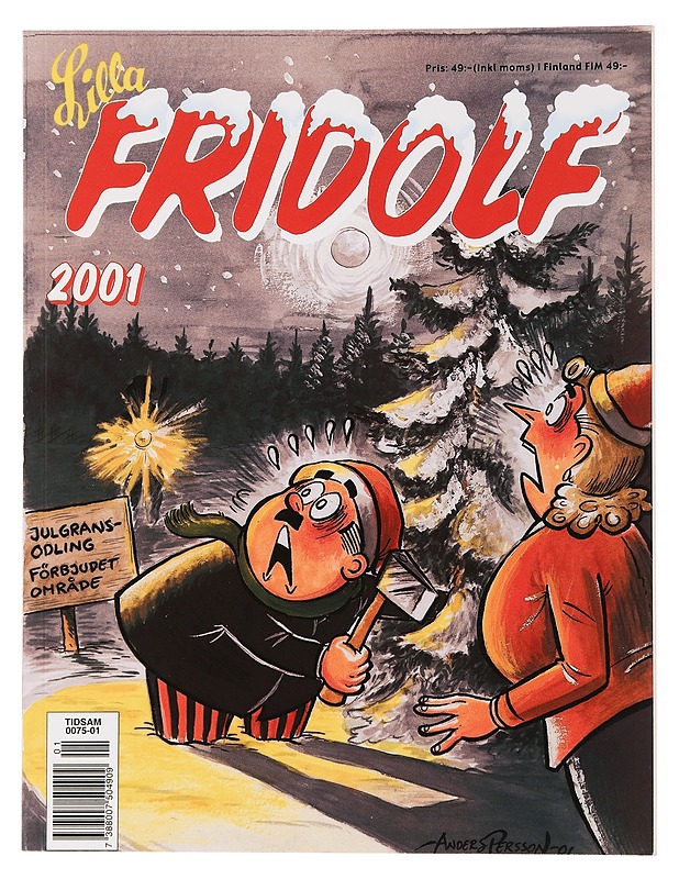 Lilla Fridolf 2001 - Bergendorff, Leif - Sarjakuvat - 10105464012 - 0
