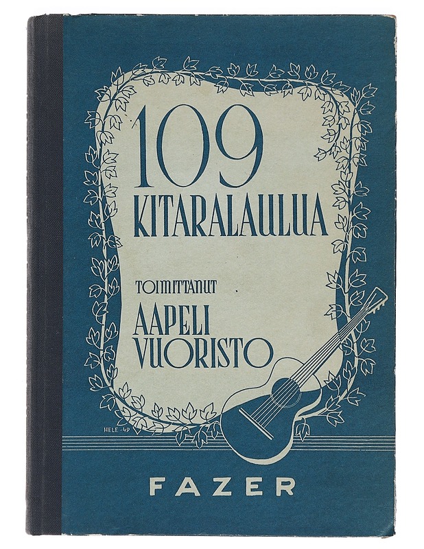 109 Kitaralaulua - Harrastekirjat - 10105464048 - 0