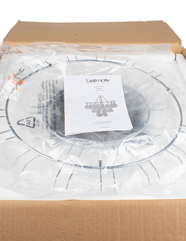 LEITMOTIV Vino LM566-110V viinilasikattokruunu - Valaisimet - 10105464102 - 2