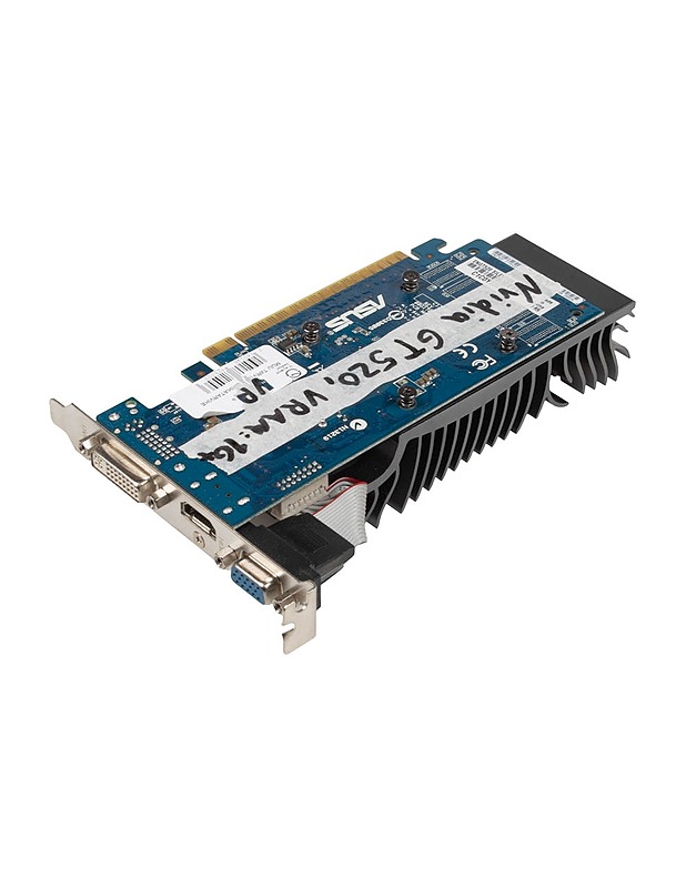 Asus ENGT520 Silent LP 1 GB D3 - näytönohjain - Tietokoneet - 10105464082 - 1