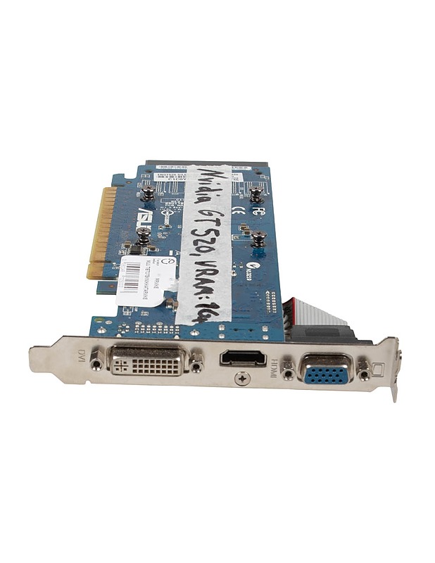 Asus ENGT520 Silent LP 1 GB D3 - näytönohjain - Tietokoneet - 10105464082 - 2