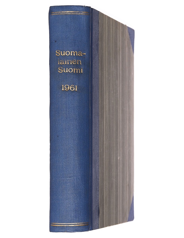 Suomalainen Suomi : Suomalaisuuden liiton kulttuuripoliittinen aikakauskirja - Tietokirjat ja oppaat - 10105464106 - 1