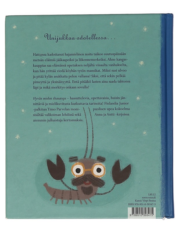 Hyvän mielen iltasatuja - Parvela, Timo - Lastenkirjat - 10105464111 - 1