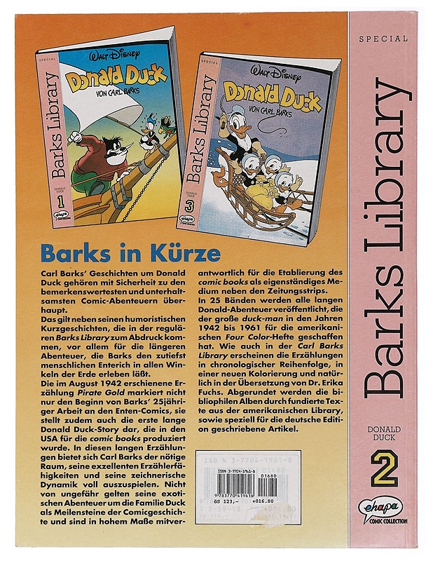 Donald Duck 2 - Carl Barks - Sarjakuvat - 10105464123 - 1