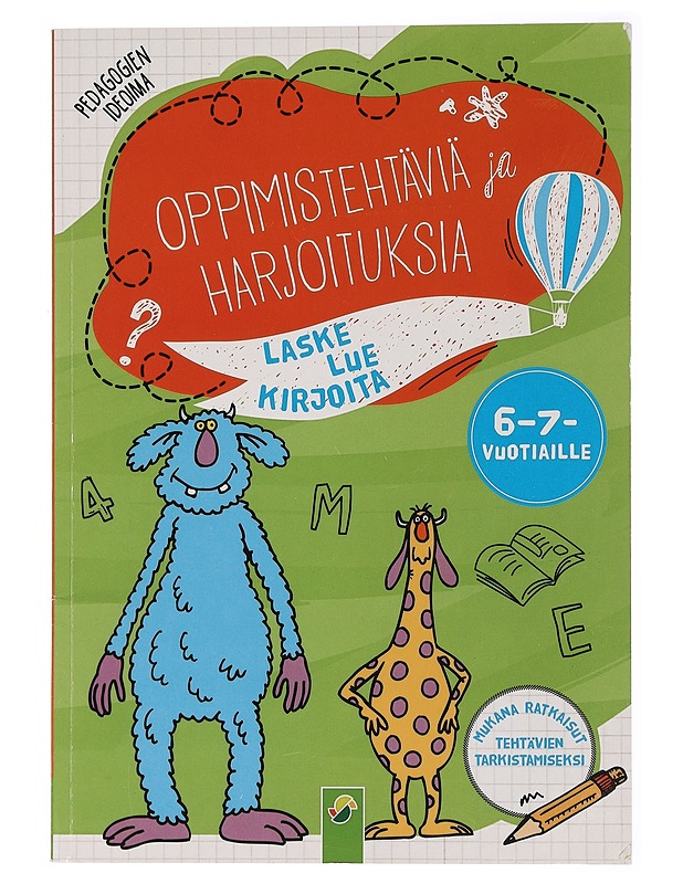 Oppimistehtäviä ja harjoituksia 6-7 - vuotiaille - Lastenkirjat - 10105464150 - 0