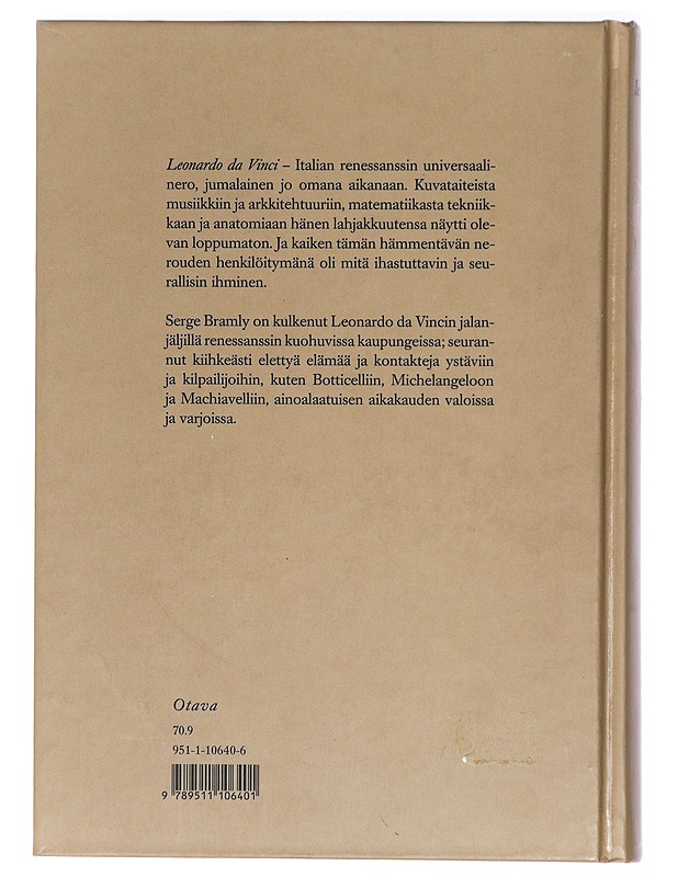 Leonardo da Vinci - Bramly, Serge - Elämäkerrat ja muistelmat - 10105464149 - 1