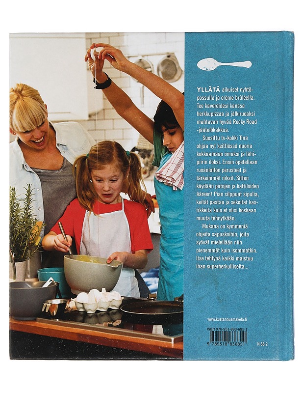 Tinan kokkikoulu nuorille : tehdään sapuskat itse! - Nordström, Tina - Tietokirjat ja oppaat - 10105464157 - 1