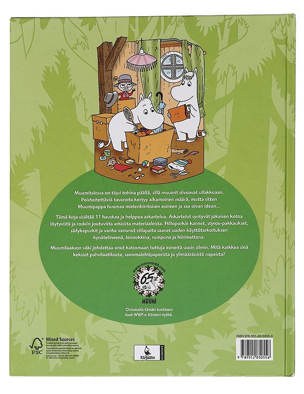 Kierrätä hauskasti, askartele uudeksi - Huitula, Kristian - Lastenkirjat - 10105464165 - 1