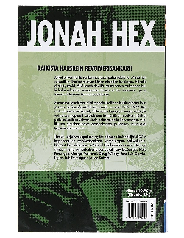 Jonah Hex : hurja länsi - Albano, John - Sarjakuvat - 10105464231 - 1
