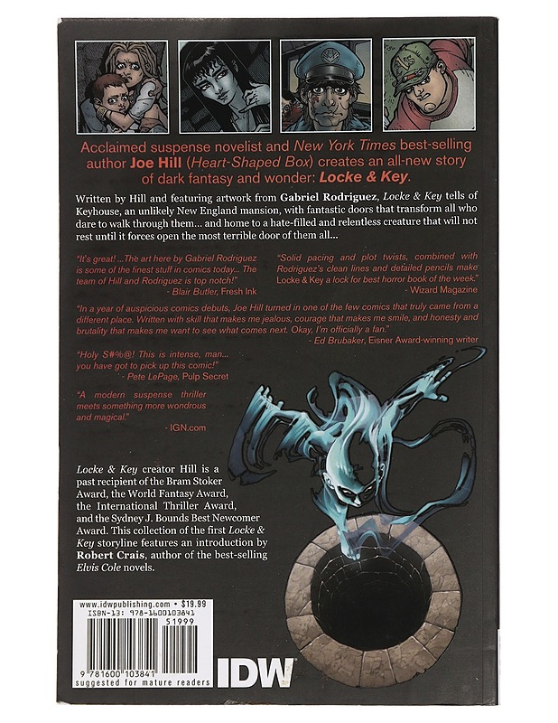 Locke & Key : welcome to Lovecraft - Hill, Joe - Sarjakuvat - 10105464235 - 1