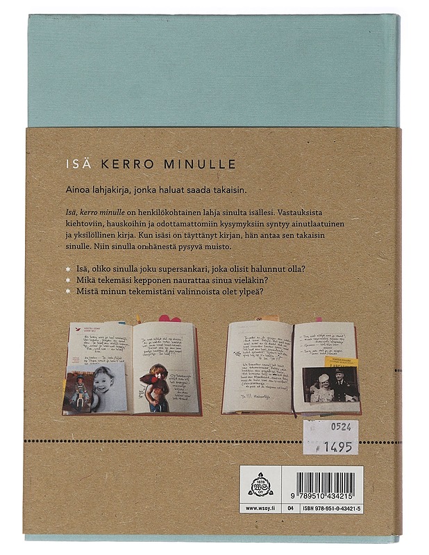 Isä. Kerro minulle - Vliet, Elma van - Elämäkerrat ja muistelmat - 10105464244 - 1