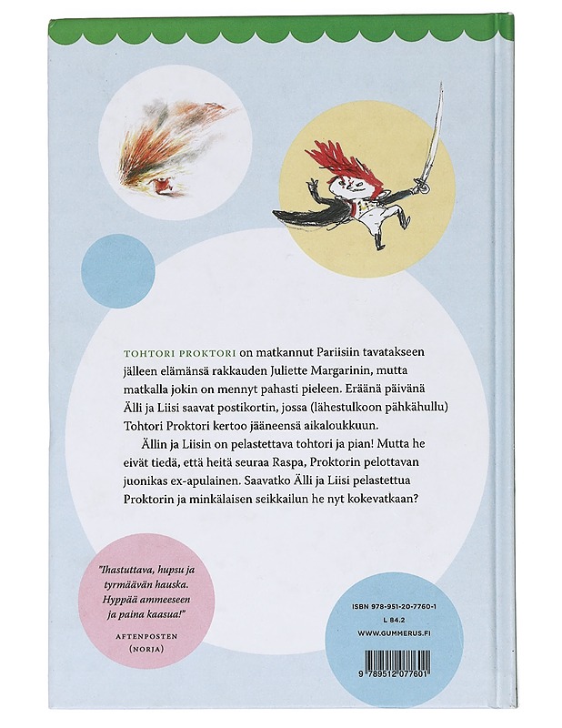 Tohtori Proktorin aika-amme - Nesbø, Jo - Lastenkirjat - 10105464275 - 1