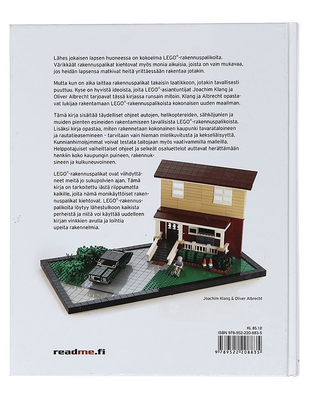 Rakenna oma kaupunki : suuri Lego-palikkakirja - Klang, Joachim - Harrastekirjat - 10105464277 - 1