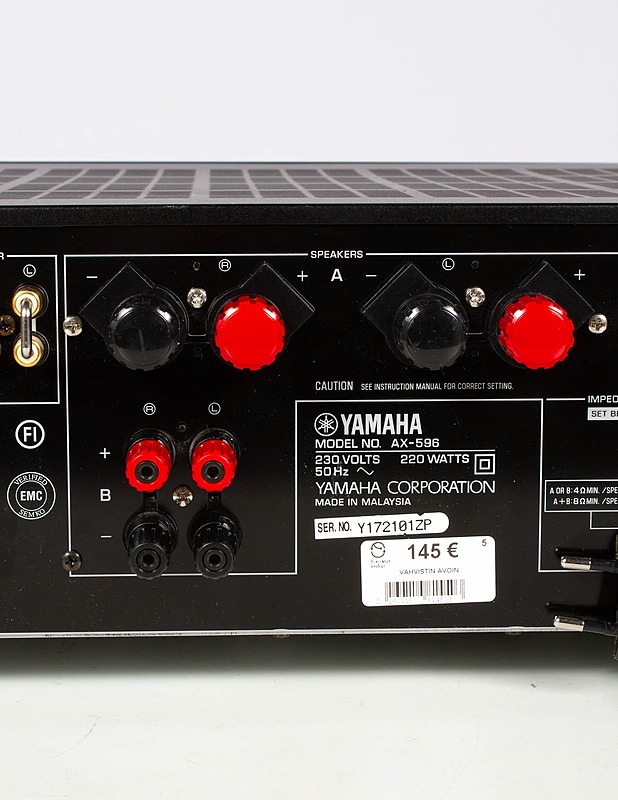 YAMAHA Ax-596 vahvistin - Vahvistimet ja soitintarvikkeet - 10105464298 - 4