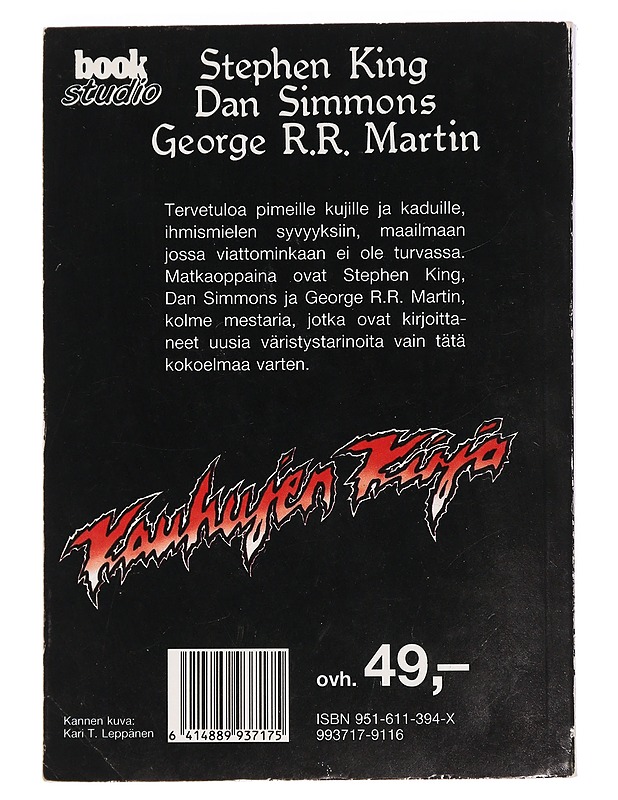 Kauhujen kirja - Winter, Douglas E. - Jännitys ja dekkarit - 10105464296 - 1