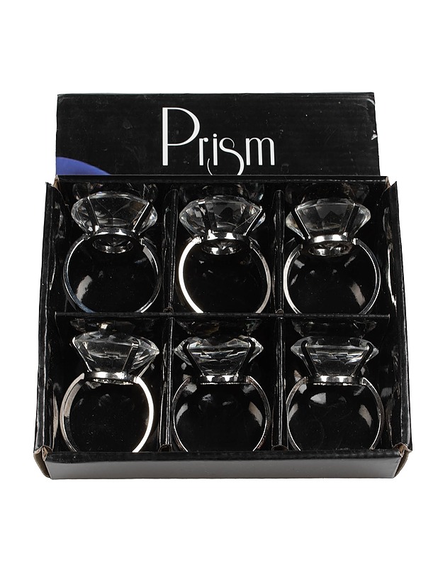 PRISM lautasliinarenkaat, 6 kpl - Muut astiat - 10105464306 - 0