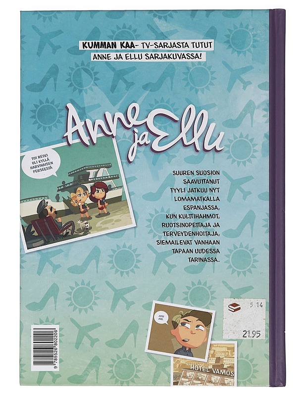 Anne ja Ellu : lomamatkalla - Sutela, Heli - Sarjakuvat - 10105464315 - 1